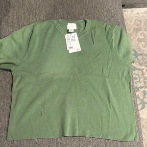 H&M Mint Green Knit Top